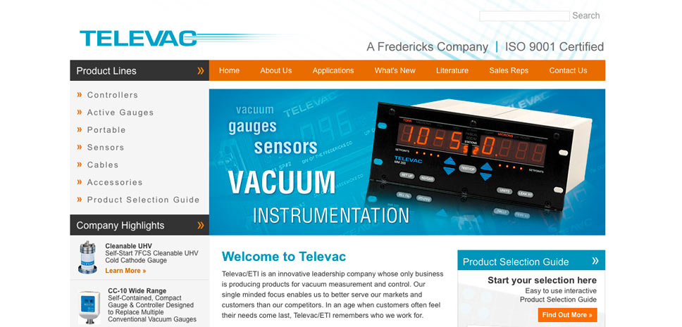 Televac Vacuum Measurement