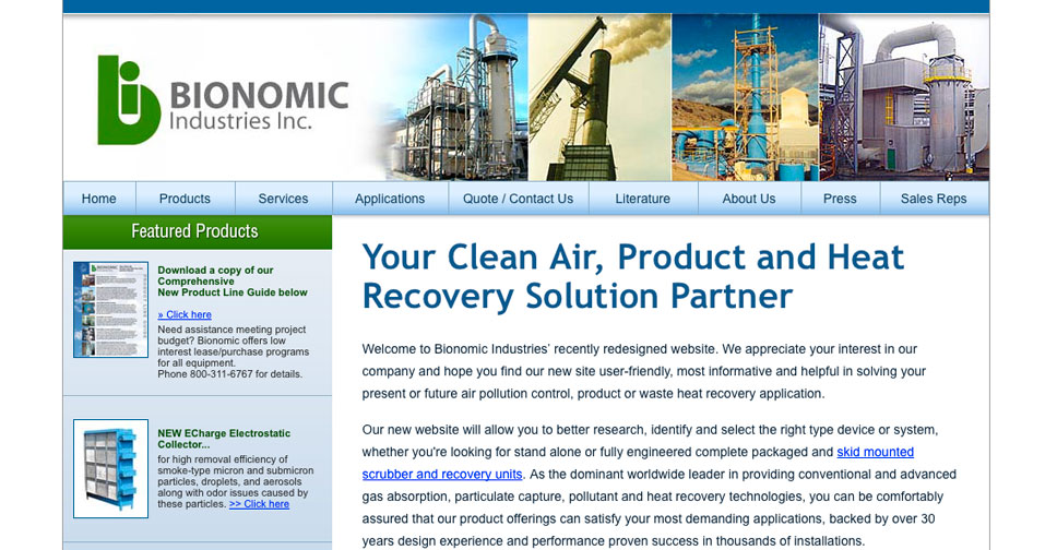 Bionomic Industries Inc.